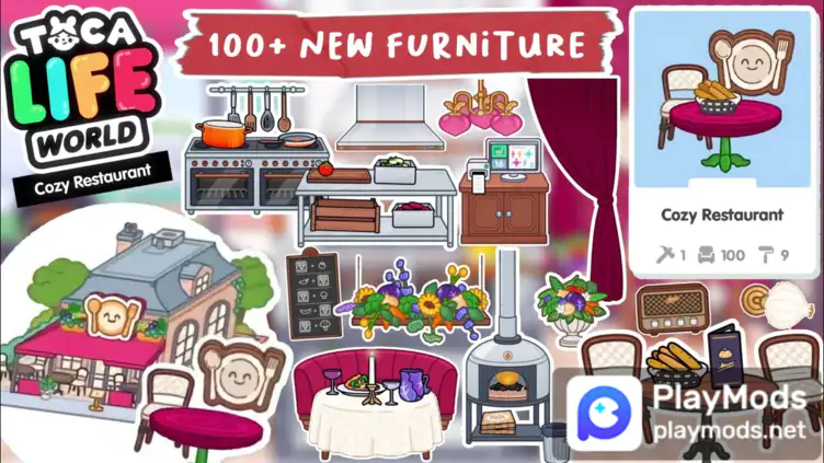 Toca Boca iOS MOD [IPA] v1.77 All Unlocked [Mansion] 2023