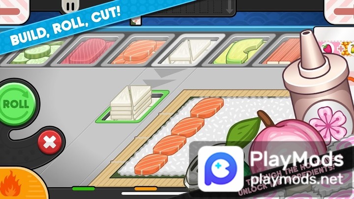 Papa's Sushiria To Go!(Large currency) screenshot image 4_playmods.games