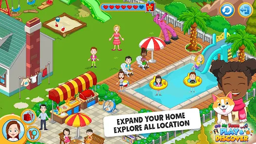 My Town Play Discover City Builder Game(Unlocked VIP) screenshot image 4