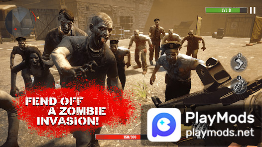 Death Chain: Zombie FPS(Mod Menu) screenshot image 1_playmod.games