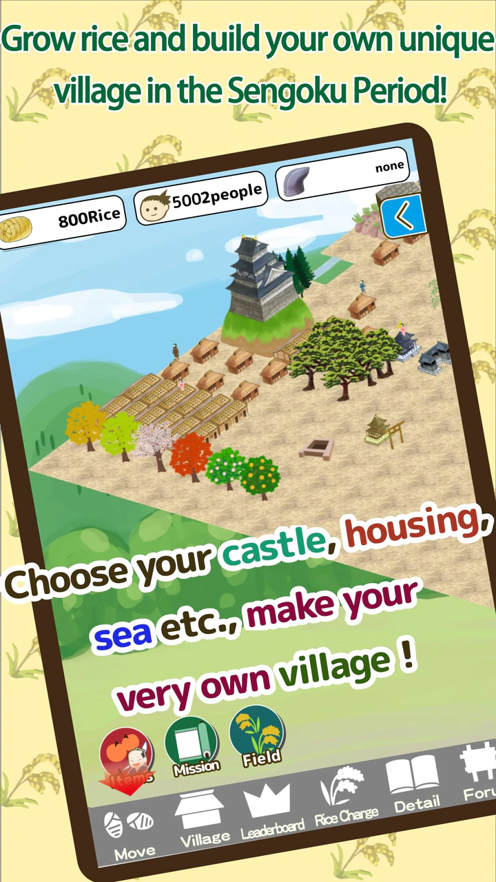 Download Sengoku Village2 -A farming and unite Japan- MOD APK v4.0.2 for  Android