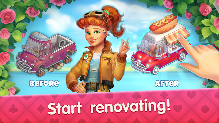 CityMix Solitaire Игра Солитер(Бесконечные деньги) screenshot image 4