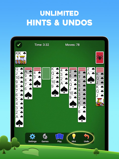 Spider Solitaire: Card Games_modkill.com
