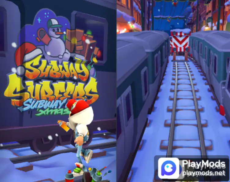 Subway Run APK MOD (desbloquear todos os heróis) 