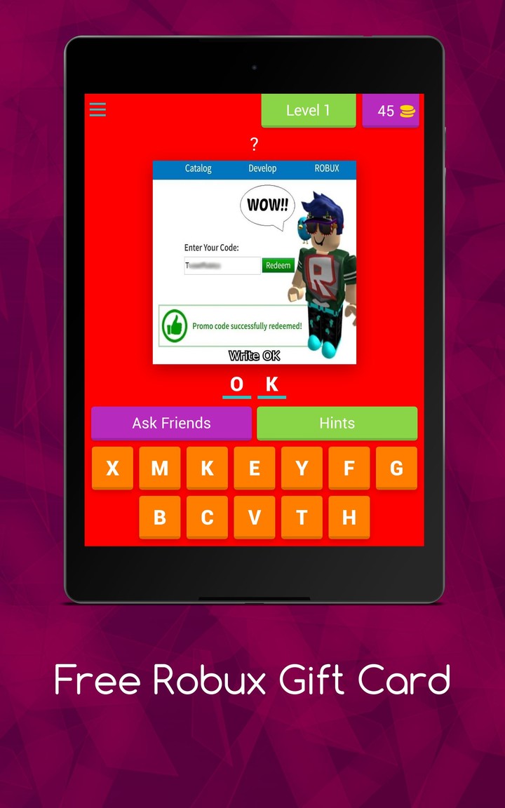 Robux Gift Card_modkill.com