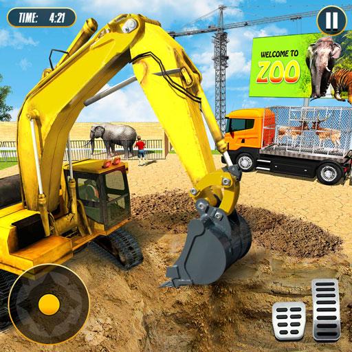 Animal Zoo Construction Simulator : Building Games-Animal Zoo Construction Simulator : Building Games