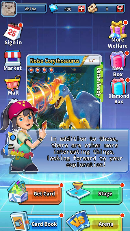 Super Dinosaur Card Battle_modkill.com