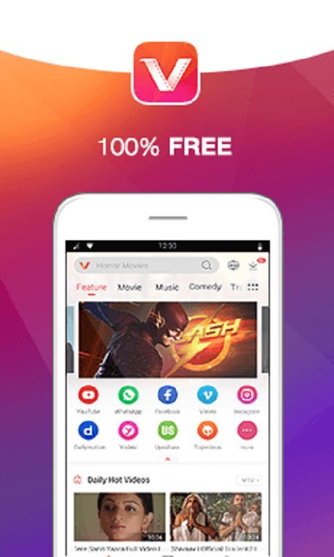 VidMate MOD APK 4.5094(Premium Unlocked) screenshot image 1_modkill.com
