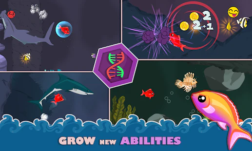 Tải Xuống Fish Royale - Hungry Sharks Io Mod Apk V 2.9.7 (Rất Nhiều Kim Cương) Cho Android