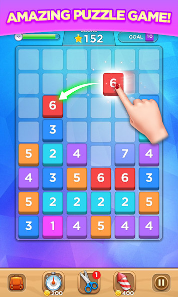 Merge Puzzle(Unlimited Money) screenshot image 1_playmod.games