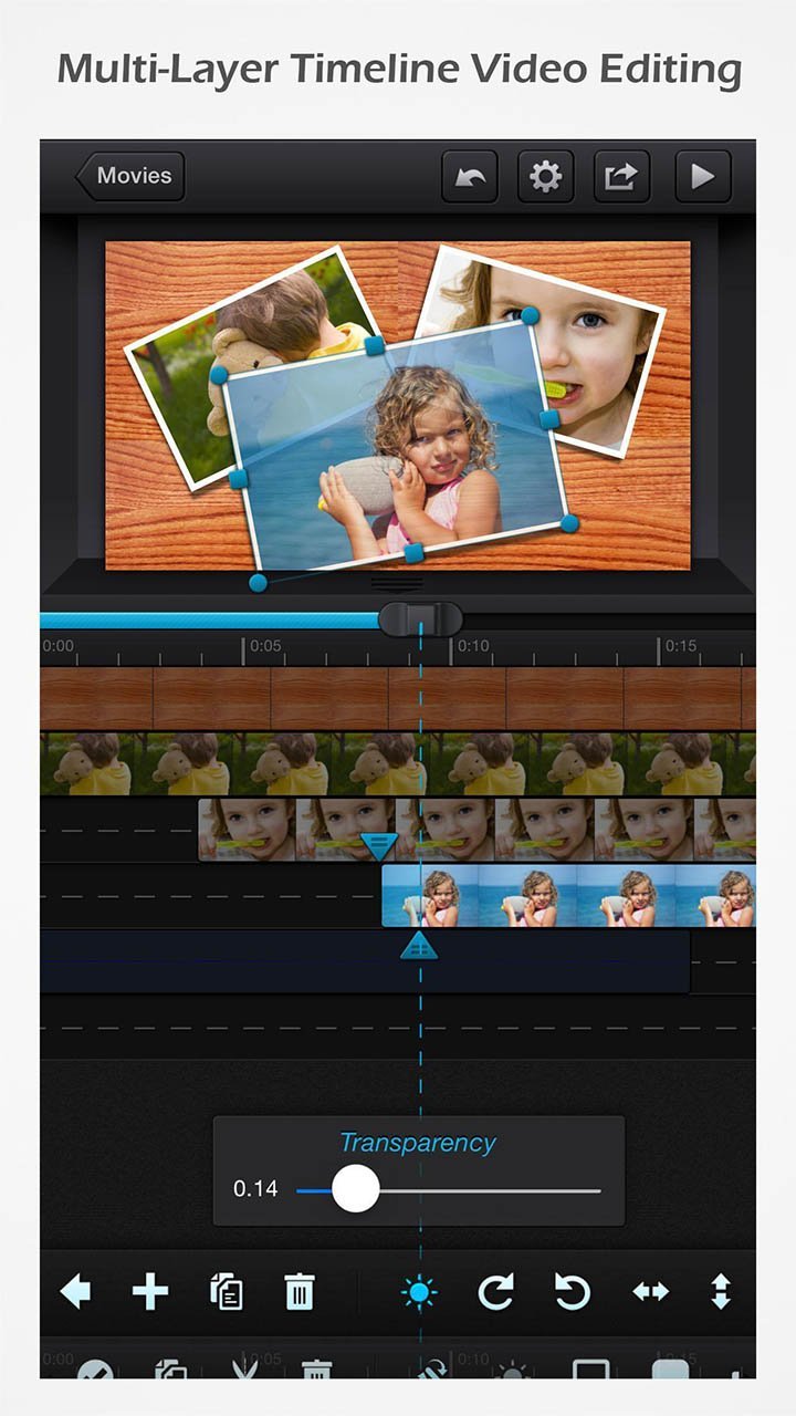 Cute CUT - Video Editor & Movie Maker(PRO Unlocked) screenshot image 1_playmod.games