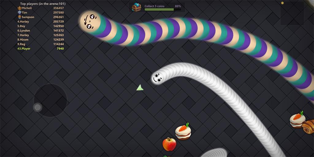 Snake Zone .io: Fun Worms Game_playmods.net