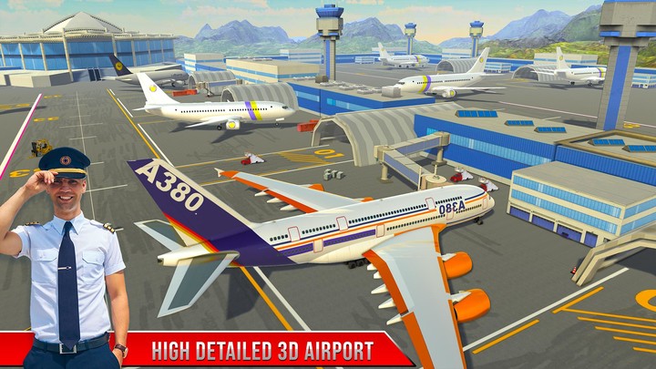 Real Flight Sim Airplane Games‏