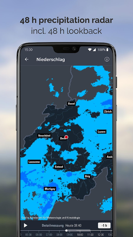 Wetter Alarm: Schweizer Meteo‏