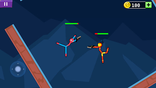 Stickman Battle : 2 Player‏(خالية من الاعلانات ومكافأة) screenshot image 18