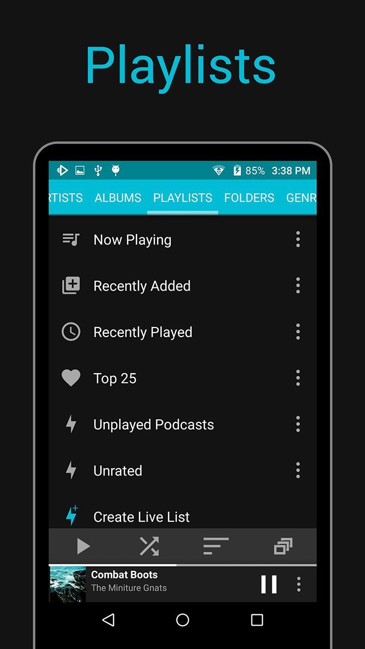 Rocket Music Player(Premium Unlocked) screenshot image 3_playmod.games