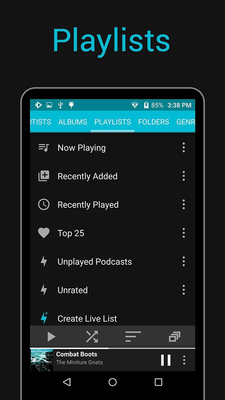 Rocket Music Player(Premium Unlocked) screenshot image 3_modkill.com