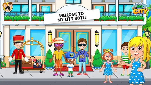 My City : Hotel(Free download) screenshot image 1_playmods.games