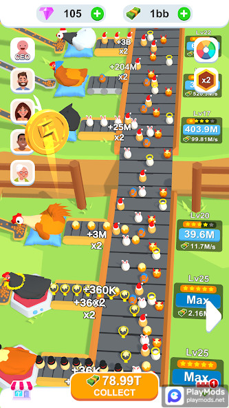 Idle Egg Factory(No ads) screenshot image 3_playmod.games