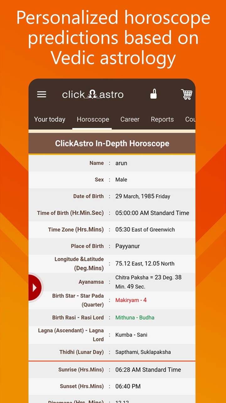 Clickastro Kundli : Astrology_playmod.games