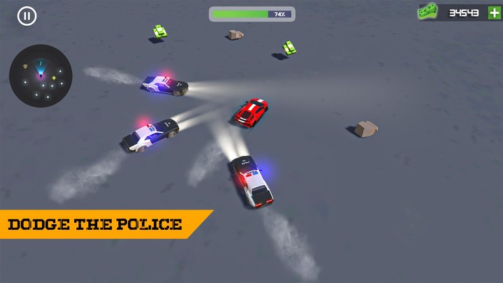 شرطة دودج التهرب لعبة السيارات