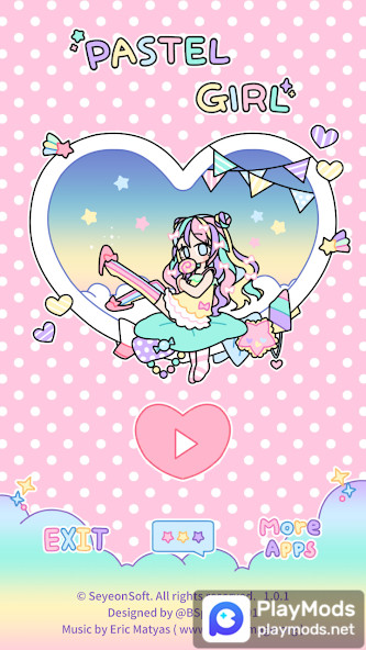 Pastel Girl : Dress Up Game(تسوق مجاني) screenshot image 1