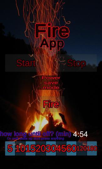 Simple Camp Fire App