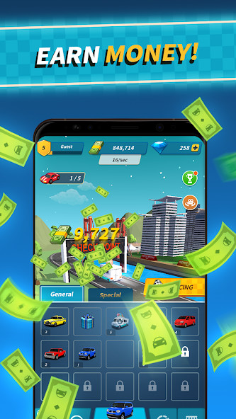 Merge Racing 2021(Unlimited Currency)_playmod.games