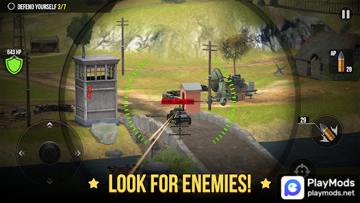 World of Artillery: Cannon‏(أموال غير محدودة) screenshot image 2