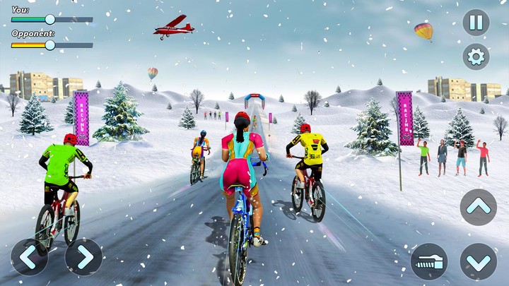BMX Cycle Race - Bicycle Stunt Ảnh chụp màn hình trò chơi