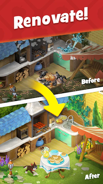 Android용 꿈의 정원 (Gardenscapes) MOD APK v7.0.1(무한한 돈) 다운로드 Android용 꿈의 정원 (Gardenscapes) Mod Apk V7.0.1(무한한 돈) 다운로드