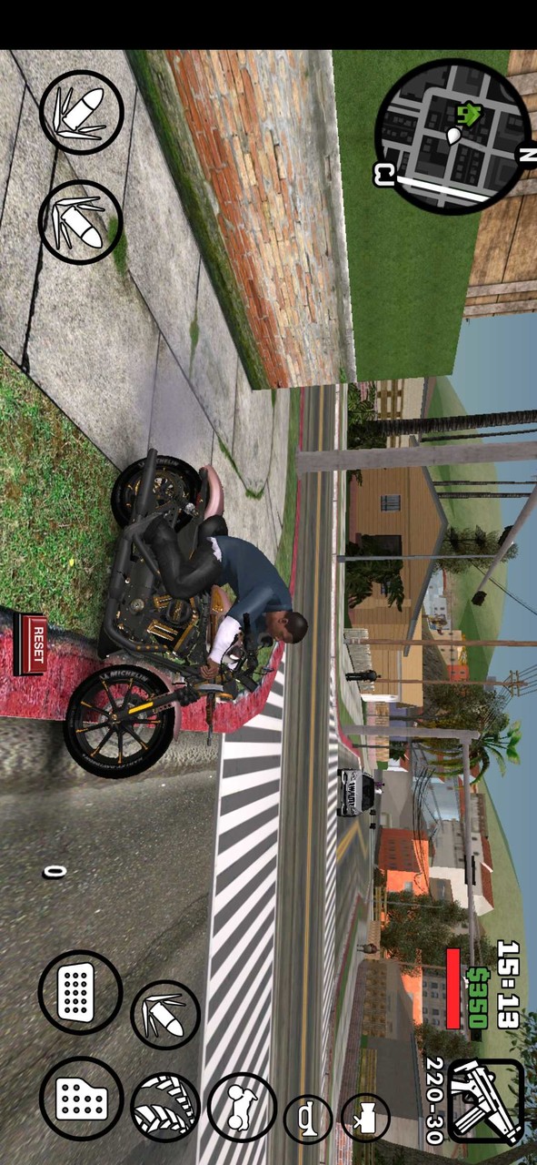 GTA Grand Theft Auto San Andreas(Imitation gta5 module) screenshot image 1_playmod.games