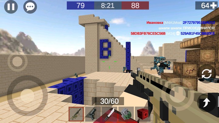 Pixel Combats 2 - PvP shooter Ảnh chụp màn hình trò chơi
