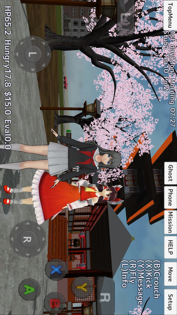 School Girls Simulator(Mod Menu) screenshot image 2_playmods.games