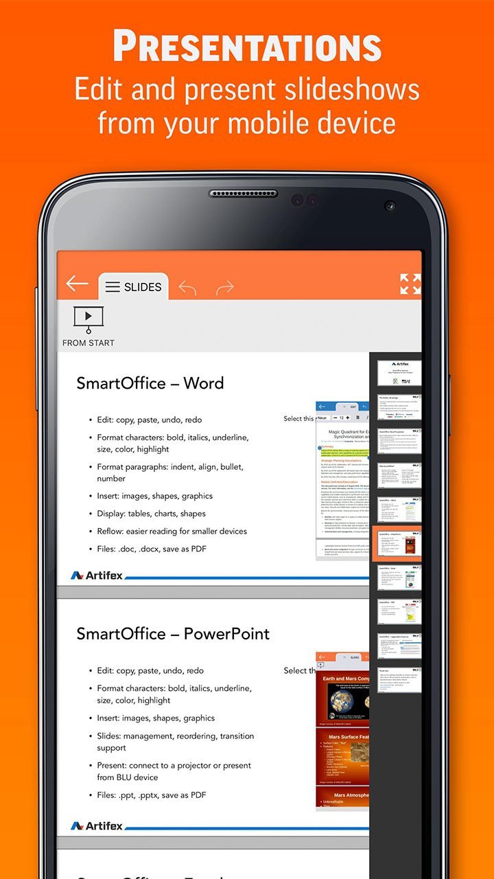SmartOffice - View & Edit MS Office files & PDFs(Pro-функции разблокированы) screenshot image 3