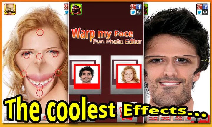 Download Warp My Face: Fun Photo Editor MOD APK v220404 for Android
