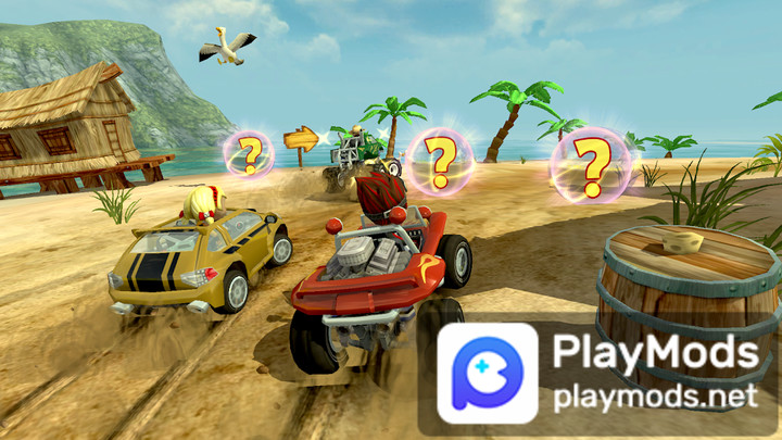 Beach Buggy Racing(Unlimited Money) screenshot image 3_playmods.games