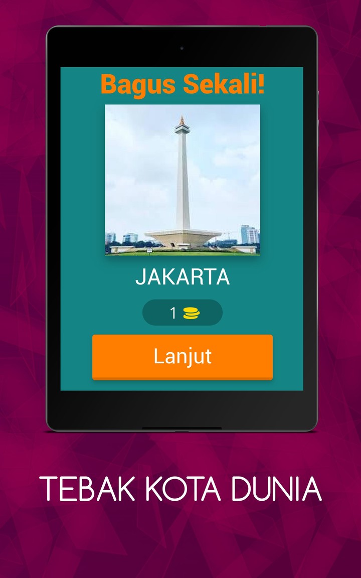 TEBAK KOTA : Kuis Tebak Gambar‏