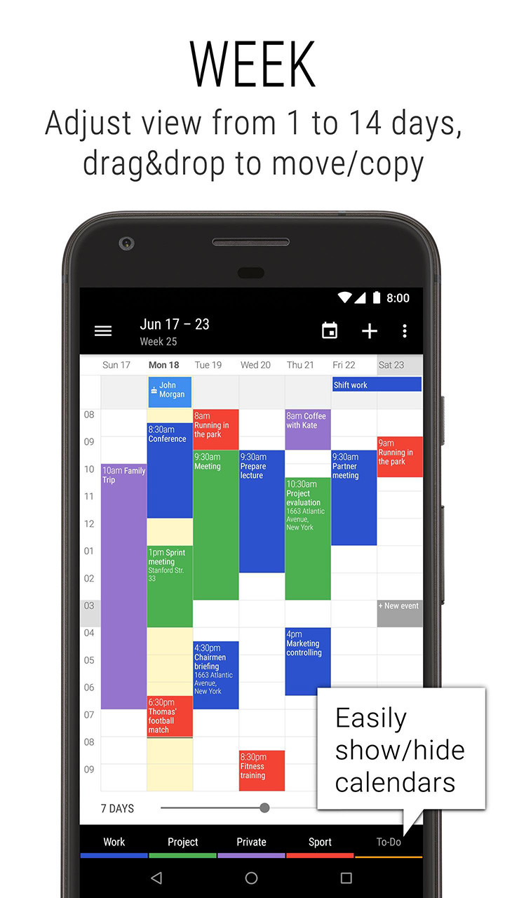 Business Calendar 2 Pro(Pro features unlocked) screenshot image 2_playmod.games