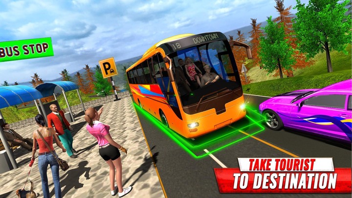Tourist Bus Driving Simulator Ảnh chụp màn hình trò chơi