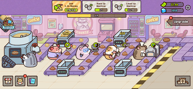 Hamster Cookie Factory - Tycoon Game(Unlimited Currency) screenshot