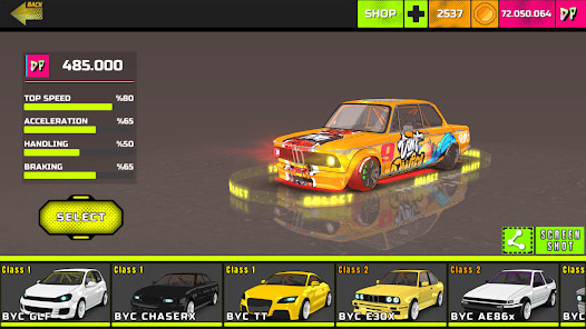 Project Drift 2.0(Tiền tệ bắt buộc) screenshot image 1 Ảnh chụp màn hình trò chơi