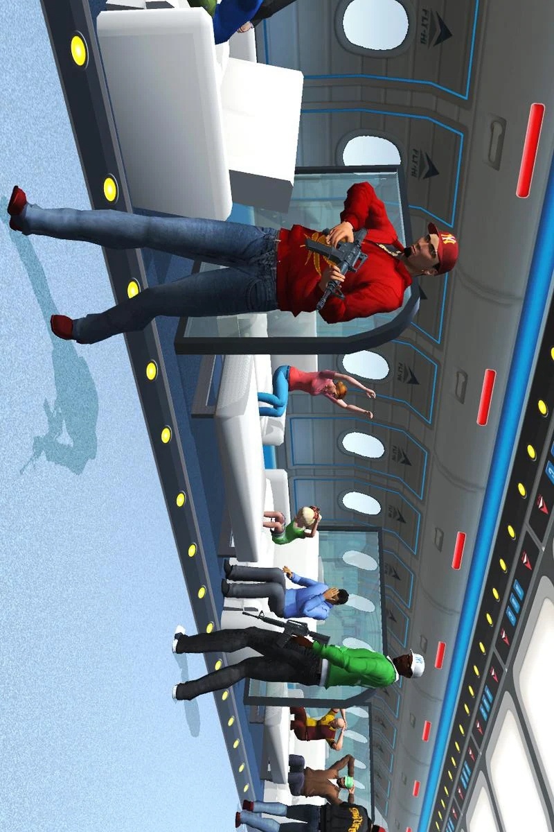 Passenger Airplane Games : Plane Hijack(Large currency)