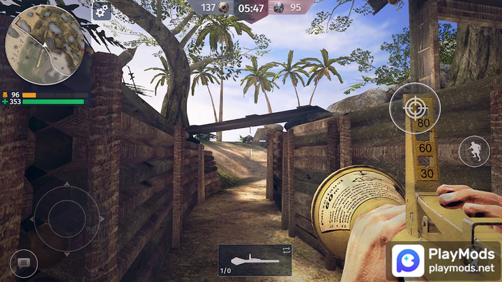Download World War 2: Shooting Games MOD APK v3.76 (Mod Menu) For Android