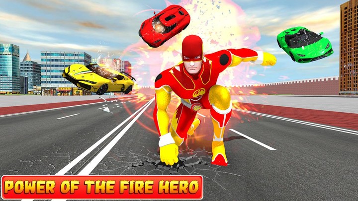 Flying Fire Hero Robot Rescue‏