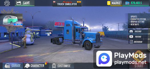 Nextgen: Truck Simulator(عملة غير محدودة) screenshot image 2