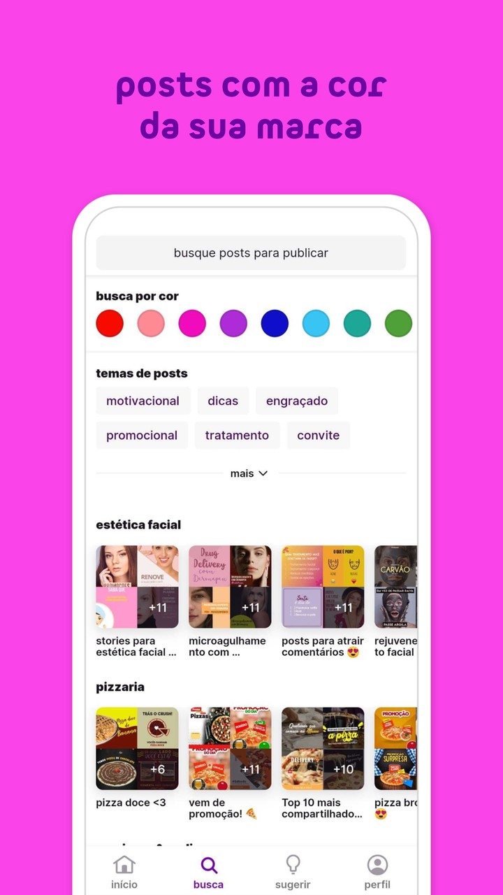 Ahazou - posts prontos para suas redes sociais