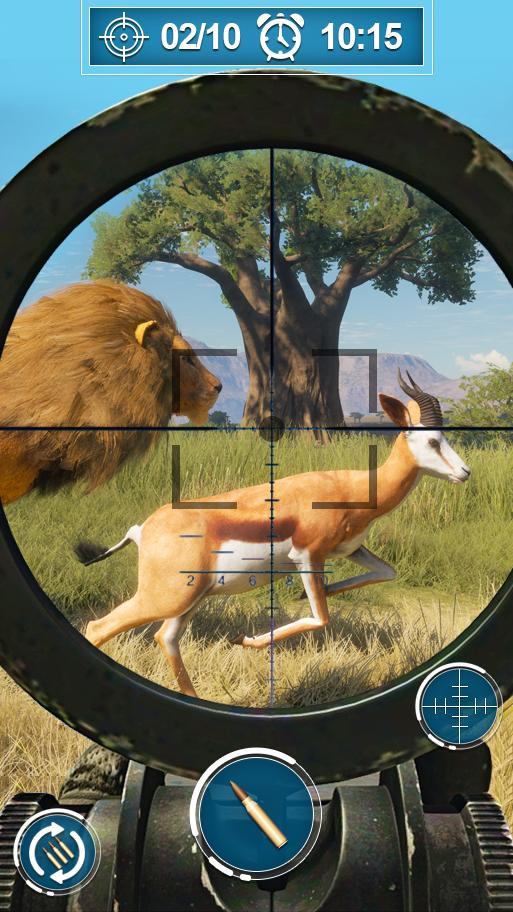 Wild Hunter: Dino Hunting Game Ảnh chụp màn hình trò chơi
