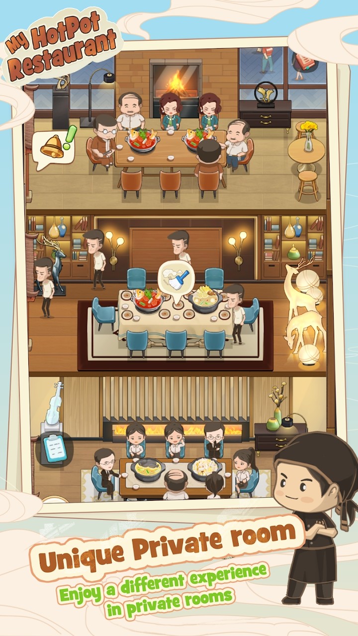 Tiệm lẩu Đường Hạnh Phúc(Tiền không giới hạn) screenshot image 2 Ảnh chụp màn hình trò chơi