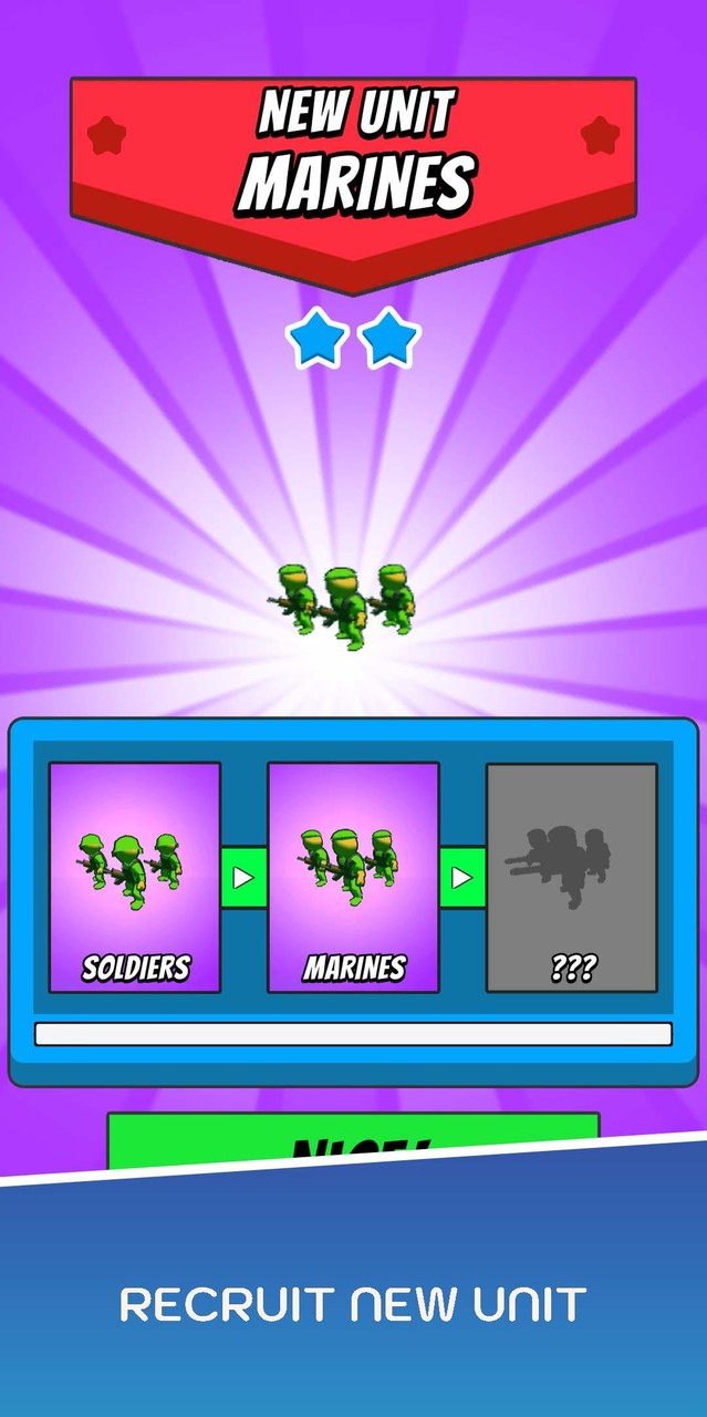 Epic army clash. Epic army clash